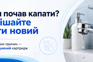 🚿 Смеситель начал капать? Не спешите покупать новый фото