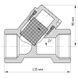 Фільтр грубої очистки 2" KOER KR.F01 (KR2871) KR2871 фото 6