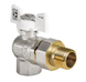 Кран із американкою 1/2" (KOER KR.228.W) кутовий білий (KR0099) KR0099 фото 4