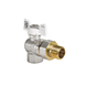 Кран із американкою 1/2" (KOER KR.228.W) кутовий білий (KR0099) KR0099 фото 5