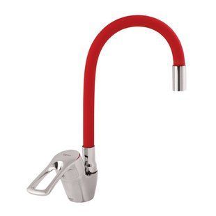 Змішувач для миття ZERIX YUB 181 REFLECTOR RED ZX0435 ZX0435 фото