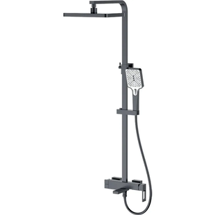 Haiba KANT 009-J GRAPHITE Душова колона із змішувачем (Колір графіт) (HB9665) HB9665 фото