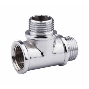 Тройник SD Forte 1/2" ВНН хром SF365H15 SD00002688 фото