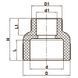 Муфта редукционная ВВ 40x32 PPR KOER K0036.PRO (KP0044) KP0044 фото 5