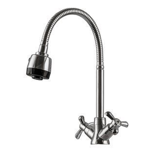 Змішувач для кухні DOMINO DK-H1-2N-103MA 17654gser фото