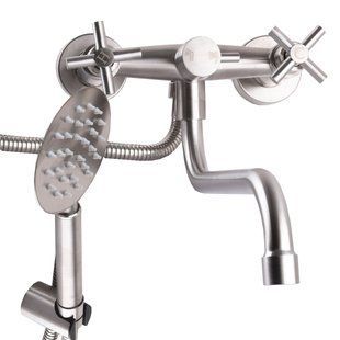 Змішувач для ванни Globus Lux DUKAT SD4-208L 24962gser фото
