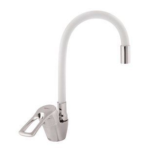 Змішувач для миття ZERIX YUB 181 REFLECTOR WHITE ZX1580 ZX1580 фото