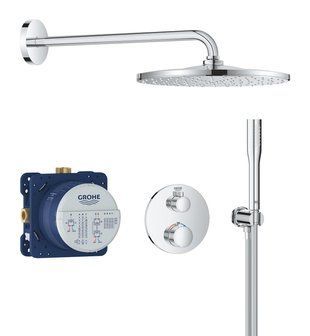 Система с термостатом скрытого монтажа из Rainshower Mono 310 Grohe Grohtherm Душевая (34869000) 34869000 фото