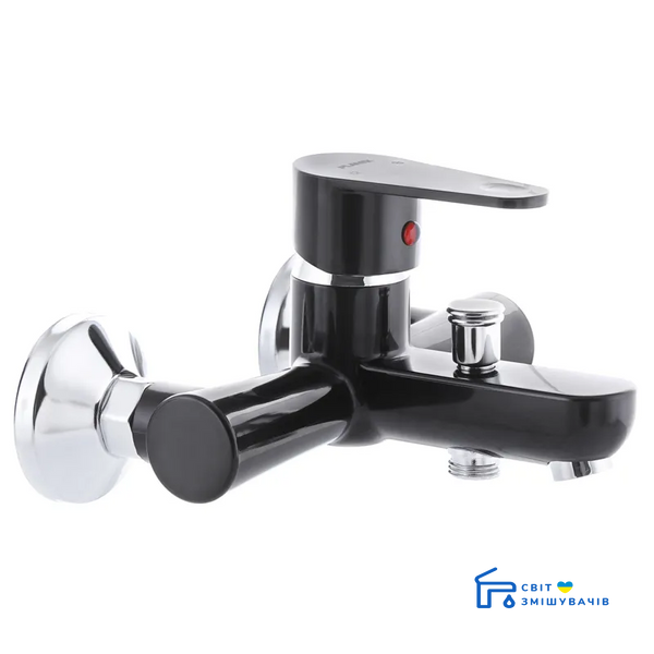 Смеситель для ванны без шланга и лейки Черный Vega-009 Plamix PM0574 PM0574 фото