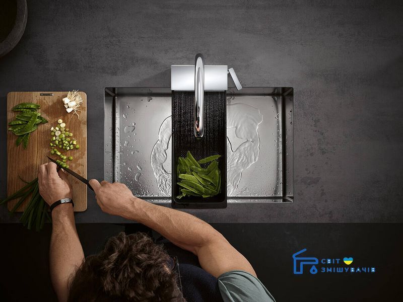 Змішувач для кухні Hansgrohe Aquno Select M81 (73831000) 73831000 фото