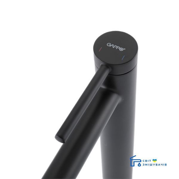 Смеситель для умивальника Gappo G1006-26 черный G1006-26 фото