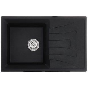 Мойка кухонная HAIBA HB8104-G226 BLACK 780x500x200 (HB0987) HB0987 фото
