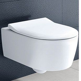 Чаша унітазу VILLEROY & BOCH AVENTO DirectFlush SlimSeat 5656RS01 (з сидінням Soft Close) 5656RS01 фото
