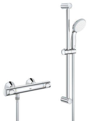 Змішувач термостат. для душу з гарнітурою Grohe Precision Flow (34841000) 34841000 фото