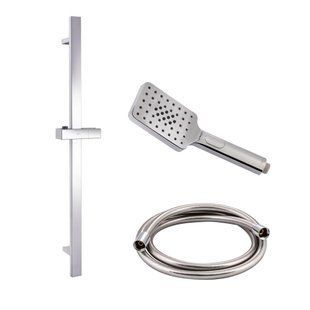 Набір душового гарнітуру Qtap 3 в 1 (QTRUCA121N3KCC + QTLEP82103NC + QTHADPVC160C) хром SD00051608 фото