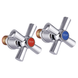 Ручки із кранбуксами пара кераміка Handles SET-A722 Zerix ZX2952 ZX2952 фото 2