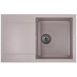 Мийка кухонна ZERIX ZS-7950S-06 Бежева (ZX4581) ZX4581 фото