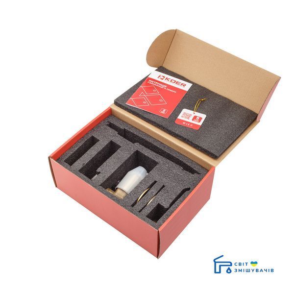 Змішувач для умивальника Koer KB-16028-12 вбудований (KR5299) KR5299 фото