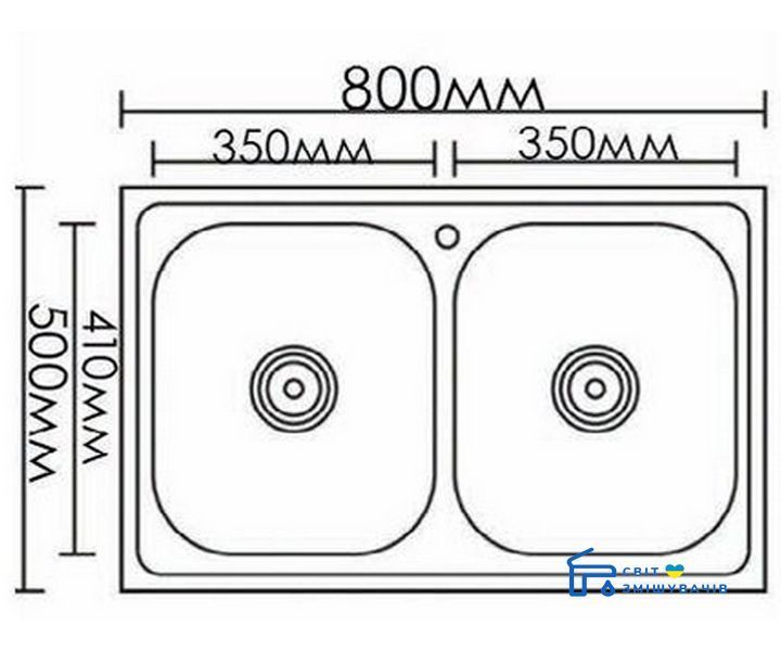 Кухонна мийка FORMIX FM8050DK FM8050DK фото