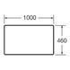 VICTORIA BASIC модульная столешница 100см, дуб A857506155 фото 2