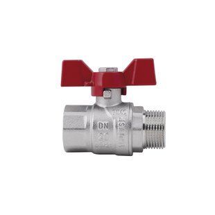 Кран шаровой SD Forte 3/4" ВН для воды (бабочка) SF607W20 SD00010569 фото
