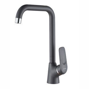 Змішувач для кухні Globus Lux Koln GLK-0203L-3-TITANIUM 23155gser фото