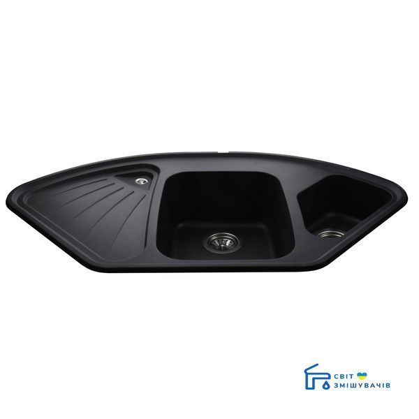 Гранітне миття Globus Lux AVERNO чорний металік 1060х575мм-А0001 7622gser фото