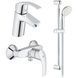 Комплект для душа, хром Grohe Eurosmart New (123576) 123576 фото 3