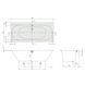 Ванна Villeroy & Boch Oberon 2.0 UBQ180OBR2DV-01 UBQ180OBR2DV-01 фото 2