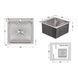 Кухонная мойка Lidz H5050 Brush 3.0/1.0 мм (LIDZH5050BRU3010) SD00041479 SD00041479 фото 8