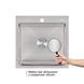 Кухонная мойка Lidz H5050 Brush 3.0/1.0 мм (LIDZH5050BRU3010) SD00041479 SD00041479 фото 9