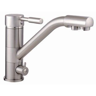 Смеситель кухонный Globus Lux LAZER GLLR-0555 St STEEL 10138gser фото