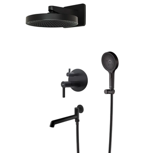 Вбудована душова система Koer KB-66029-05 3 функції Колір чорний (KR5492) KR5492 фото