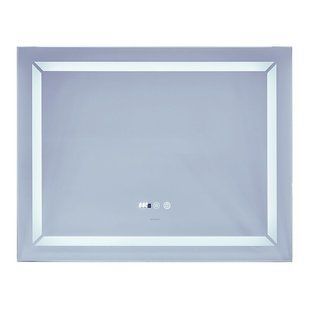 Зеркало Mixxus Light MR01-90x70 (часы, LED-подсветка, антизапотевание) (MI5999) MI5999 фото