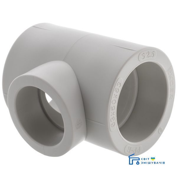 Трійник редукційний 63x50x63 PPR KOER K0055.PRO (KP0064) KP0064 фото