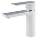 Смеситель для умывальника HAIBA ALEX 001 WHITE-CHROME (HB9562) HB9562 фото 2
