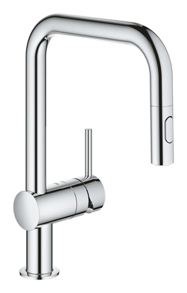 Змішувач для кухні з висувним виливом Grohe Minta (32322002) 32322002 фото