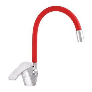 Змішувач для миття ZERIX YUB 279 REFLECTOR RED ZX0441 ZX0441 фото