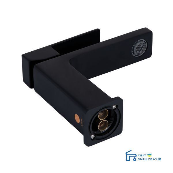 Змішувач для раковини Qtap Gemini QTGEM270BLM45674 Black Matt SD00051798 фото