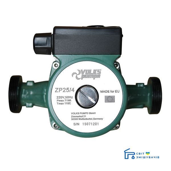 Насос циркуляційний VOLKS pumpe ZP25/6 130мм + гайки 10614gser фото
