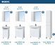 Шафа 28 см підлогова без кошика Фокус П-28 л/п Мийдодир moidodir70905961 фото 2