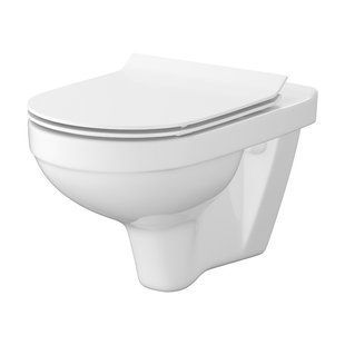 CET 472 ZIP SIMPLE ON подвесной унитаз в комплекте с сиденьем дюропласт SLIM 25922gser фото