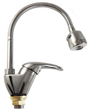 F4303 Смеситель для кухни с рефлектором 2-х режимный гайка ?40 FRAP 1/10 F4303 фото