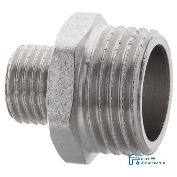 Ниппель редукционный 1/4"x1/2" KOER KF.N0206 (KF0038) KF0038 фото