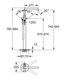 Смеситель для ванны напольного монтажа Grohe Essence New (25248001) 25248001 фото 2