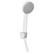 Душовий набір білий (шланг, лійка, кронштейн) Shower SET-02W Zerix ZX3096 ZX3096 фото 1