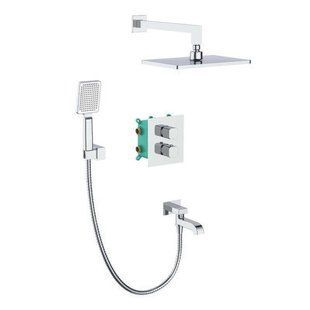 Вбудована душова система з термостатом Koer KB-67011-01 (Колір хром) (KR4726) KR4726 фото