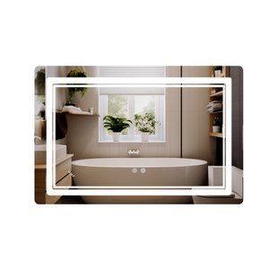 Зеркало Qtap Cardinal (CA2) 800х600 с LED-подсветкой Touch, с антизапотеванием, с диммером, рег. темп. цвета (3000-6500K) Reverse QT0478C806048457 SD00054581 фото
