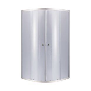 Душевая кабина Lidz Latwa SC90x90.SAT.LOW.GR, стекло тонированное 4 мм без поддона SD00047617 фото