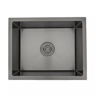 Кухонна мийка GAPPO GS5040-6 інтегрована 500x400 мм, нержавіюча сталь, поверхня PVD GS5040-6 фото